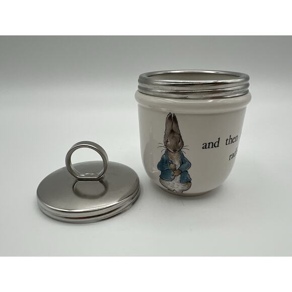 Wedgwood 1993 Peter Rabbit Egg Coddler The Beatrix Potter Collection England - Picture 5 of 11